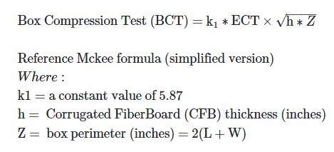 compression test formula|ect to bct calculator.